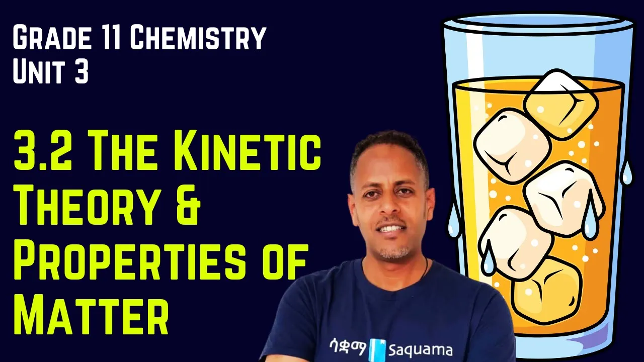 Grade 11Chemistry:Unit 3:3.2 Kinetic Theory& Properties of Matter &3.2.1The Kinetic Theory of Matter