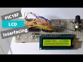 How to interface an LCD with PIC18 Microcontroller