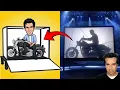 David Copperfield s Motorcycle Appearance Magic Secret Revealed