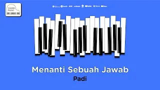chord piano padi menanti sebuah jawaban