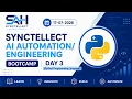 Synctellect AI Day 3 Python Programming Language
