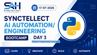 Synctellect AI Day 3 Python Programming Language