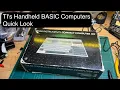 TI s Handheld BASIC Computers - Quick Look TCE