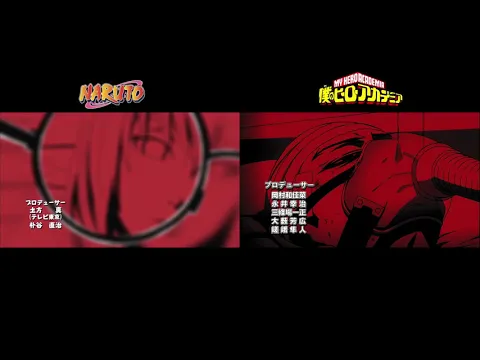 Download MP3 My Hero Academia Vs  Naruto Opening 14 Size Of The Moon (FANMADE)