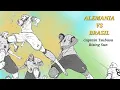 CAPTAIN TSUBASA RISING SUN | Alemania vs Brasil | Manga Animation