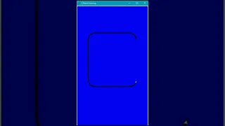 Letter C - Pencil Drawing in Python Turtle