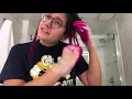 Dying my Hair with Ion Brights-Magenta COVID-19 Story