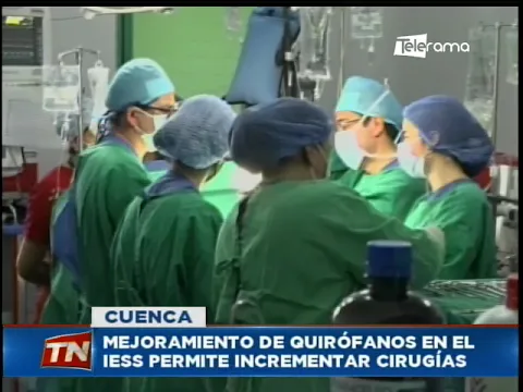 Mejoramiento de quirófanos en el IESS permite incrementar cirugías