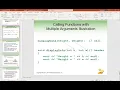 Chapter 6 - functions