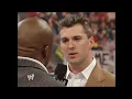 Shane McMahon Challenges Bobby Lashley After WrestleMania RAW Apr 09 2007