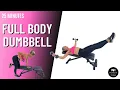 FULL BODY DUMBBELL WORKOUT with SpoxFit Adjustable Weight Bench