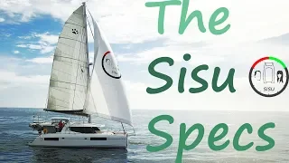 #32t Leopard 45 Catamaran Walk Through of the Sisu Specs | Sailing Sisu in Cape Town South Africa
