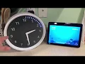 Amazon Echo Wall Clock Unboxing Setup and Usage MUTE YOUR ECHO