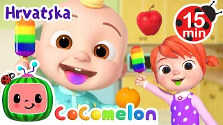 pjesma o bojama s sladoledom cocomelon hrvatska crta i filmovi i dje je pjesme na hrvatskom