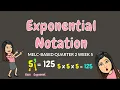 EXPONENTIAL NOTATION GRADE 6