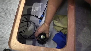 Life Aboard: Cleaning Airmar Transducer