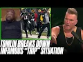 Mike Tomlin FINALLY Talks Why He Tripped Jacoby Jones On Kickoff Return Pat McAfee Reacts