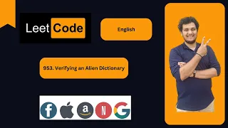 Verifying an Alien Dictionary Leetcode JAVA English Explanation Live Coding
