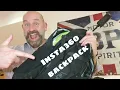 DIY backpack mount for Insta360 camera selfie stick