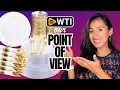 Hioasis 350pcs Clear Gold Plastic Plates POV Would you buy it