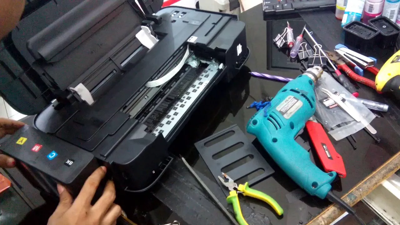 cara mudah pasang infus printer canon ip2770 yang baik dan benar ll canon ip2770 ll nggak nyangkut