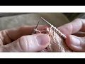 Centered Double Decrease Stitch CDD stitch for Knitting