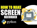 How to make a Screen Recorder in python hindi Machine Learning Tutorial in hindi