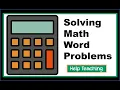 Strategies for Solving Word Problems in Math