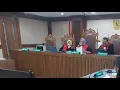 🔴LIVE  SIDANG AMMAR ZONI SOAL DITERIMA/ TIDAK  EKSEPSI OLEH HAKIM KETUA