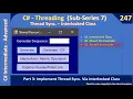 Atomic Operation Part 3 - Thread Sync By Interlock C Advanced