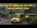 CRAZY Greenville Wisconsin School Bus Camping Trip FLOOD STORM Roblox Update