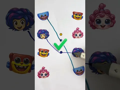 Poppy playtime chapter 5 line connect with matching color #poppyplaytime #prototype