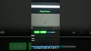 Create a Playit Home Interface Using HTML CSS JavaScript Full Tutorial for Beginners