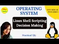 Linux Shell Scripting Decision making if statements