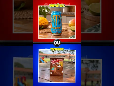 Energético ou toddynho?