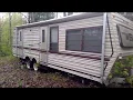 Another free Craigslist camper 36 foot 1989 Shasta and wild adventure Part 1