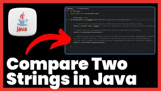 How to Compare Two Strings in Java FULL GUIDE