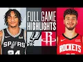 SPURS at ROCKETS FULL GAME HIGHLIGHTS March 5 2024