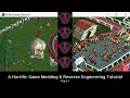 Modding RollerCoaster Tycoon into a Peele Horror Film Game Engineering Tutorial