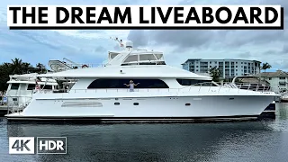 Liveaboard Goals? 🤔 2007 Cheoy Lee 88′ Bravo Yacht Tour