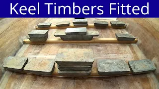 S2E35  Keel Timbers fitted and Installed // How to build a Wave Rover 650