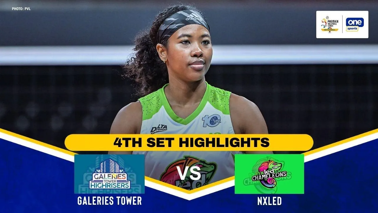 GALERIES TOWER vs NXLED | SET 4 HIGHLIGHTS | 2026-27 PVL ALL-FILIPINO CONFERENCE | OCT 22
