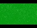 Green Screen Falling Snow