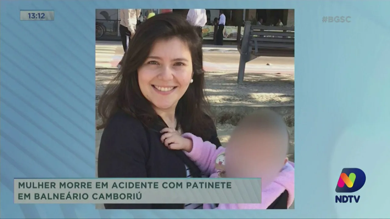 Mulher morre em acidente com patinete em Balneário Camboriú