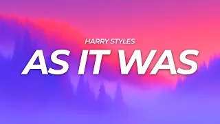 Harry Styles - As It Was (Lyrics)