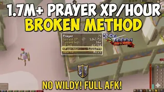 OSRS Prayer Guide 1 99 Prayer FAST AFK Blessed Bone Shards Strategy