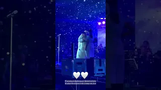 هشام جمال وليلي احمد زاهر في حفلة الجسمي 