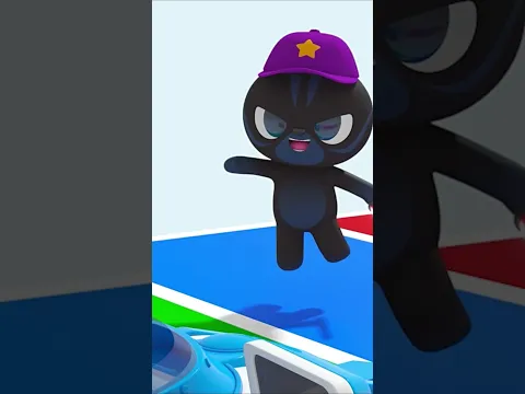 🅿️ ¡Aprende los colores estacionando vehículos junto a Volt! 🩵🌈 | Minipang TV