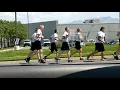 Jogging around the Salt Lake County Metro Jail