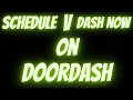 Difference Between Scheduling And Dash Now On DoorDash